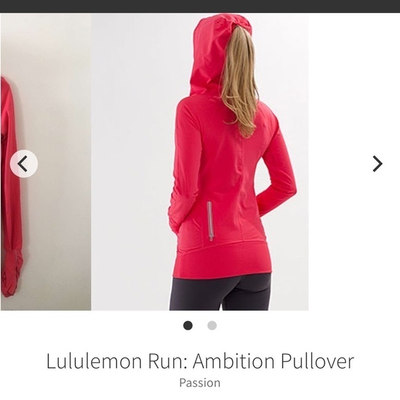 lululemon athletica Tops - LULULEMON RUN FOR AMBITION HOODIE